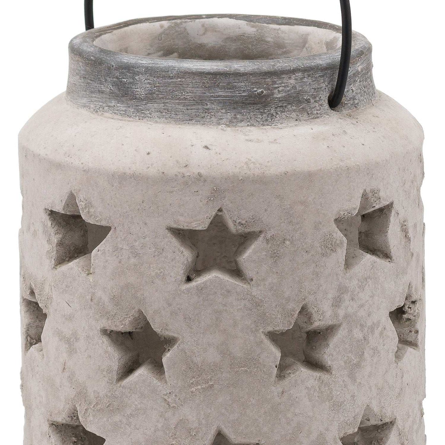 Bloomville Stone Star Lantern Large