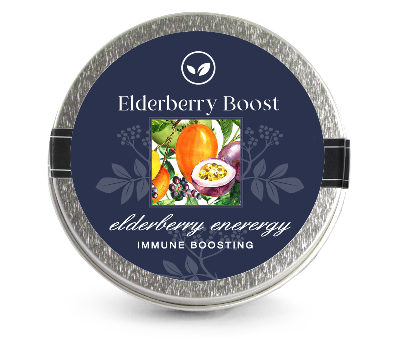 Elderberry Boost Tea Sampler - 3 Mini Tins Included-2