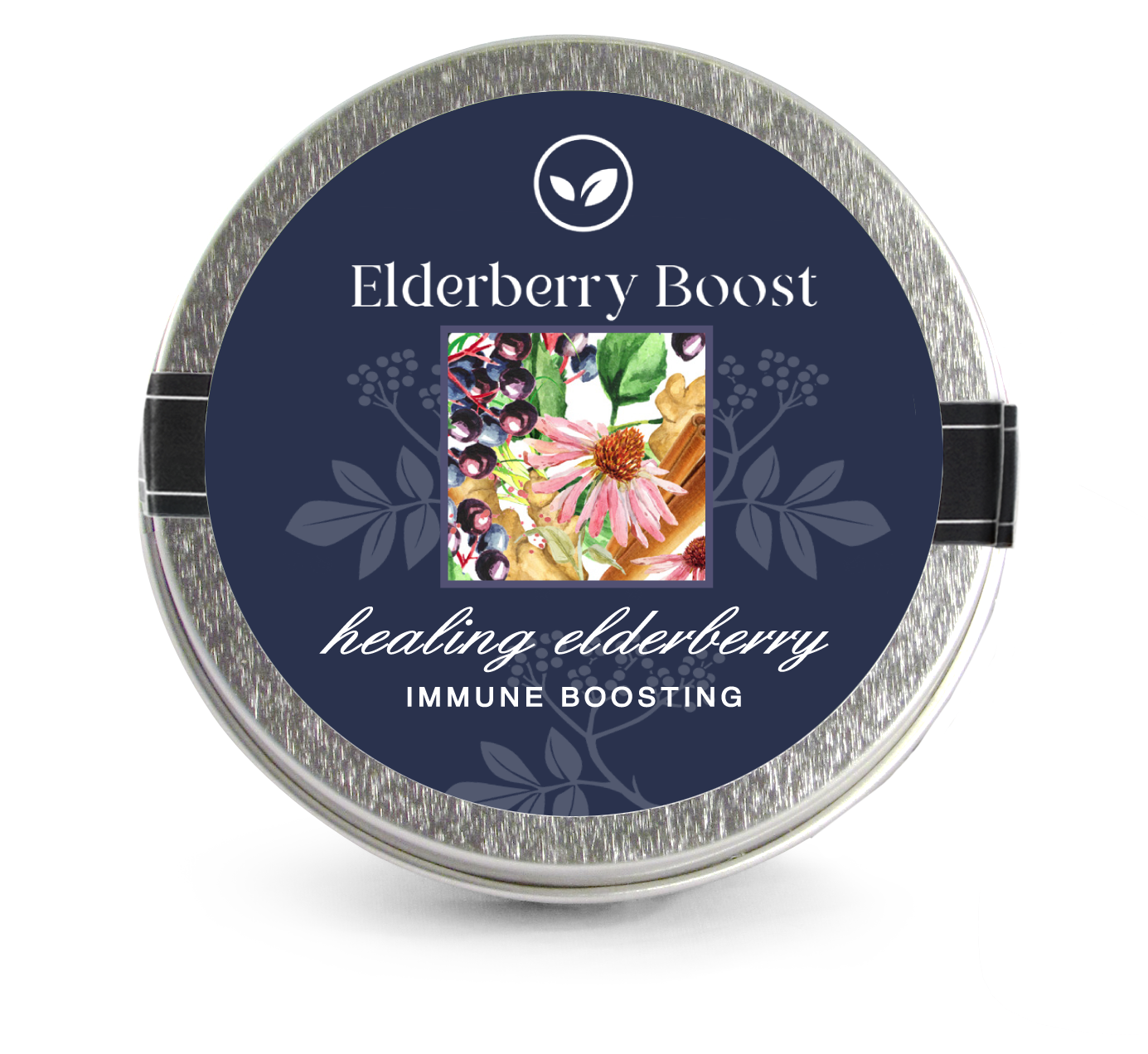 Elderberry Boost Tea Sampler - 3 Mini Tins Included-1