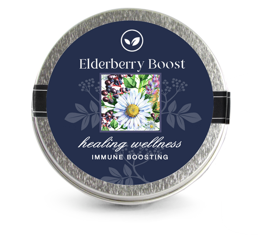 Elderberry Boost Tea Sampler - 3 Mini Tins Included-0